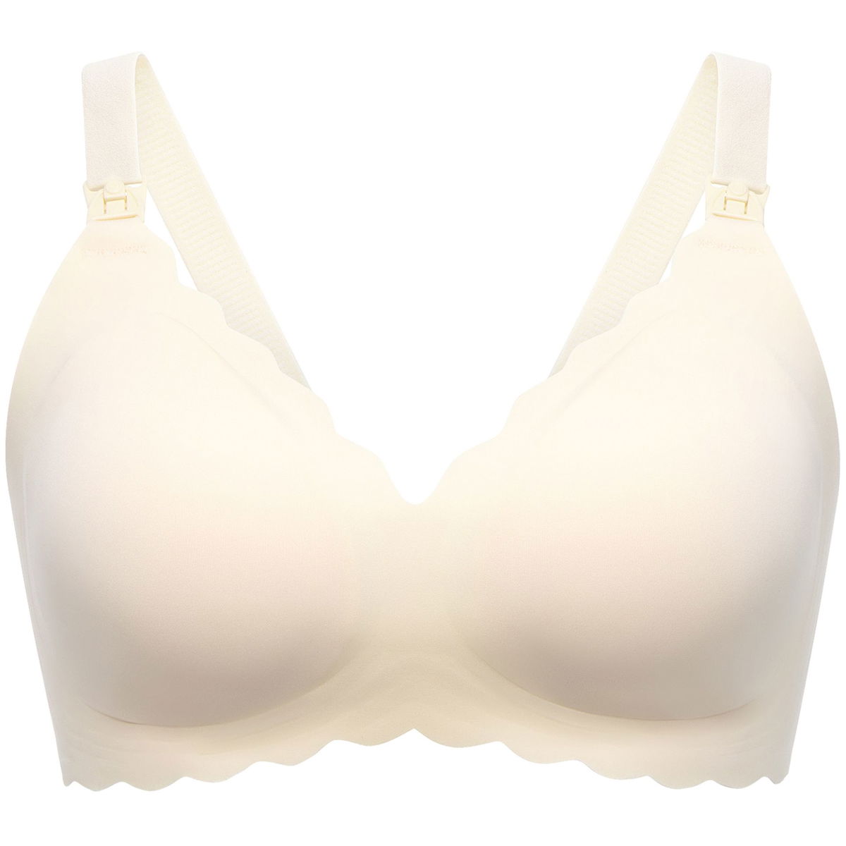 MomcozyMomcozy   YN46 Jelly Strip nahtloser Push-up Still BH beige XL