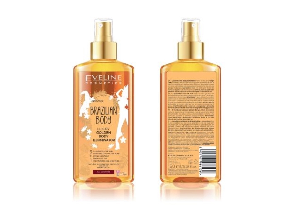 APÓS SOL EVELINE BRAZILIAN ILUMINADOR 150 ML