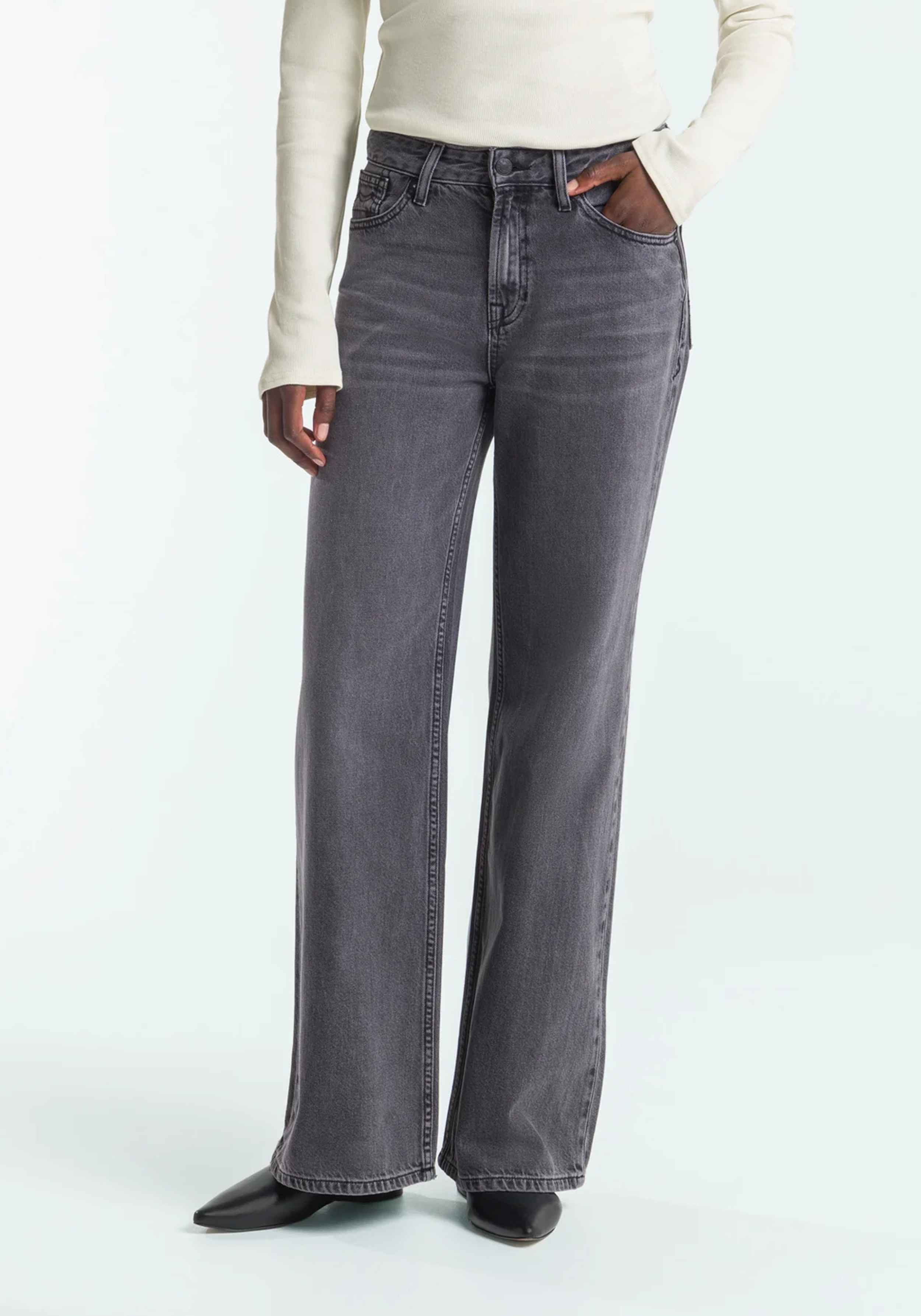 Kings Of Indigo Jeans Jane Pony Black OD Black