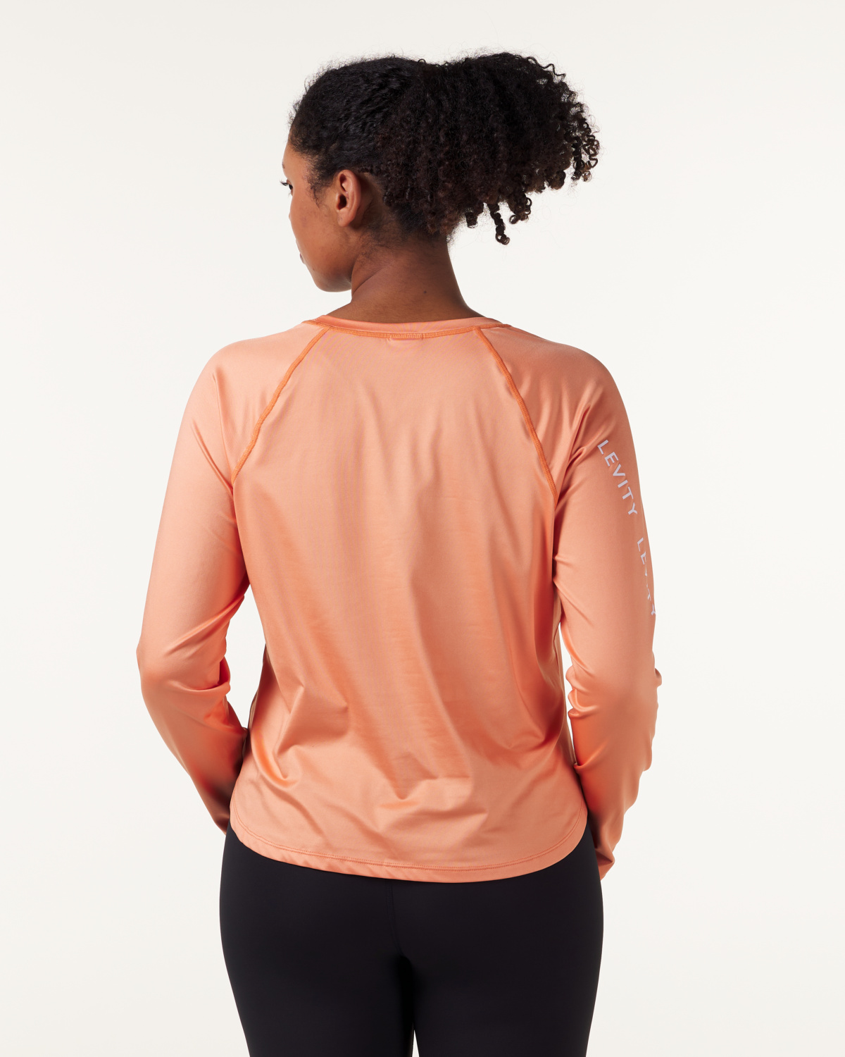 LEVITY Line Up Long Sleeve Orange Coral