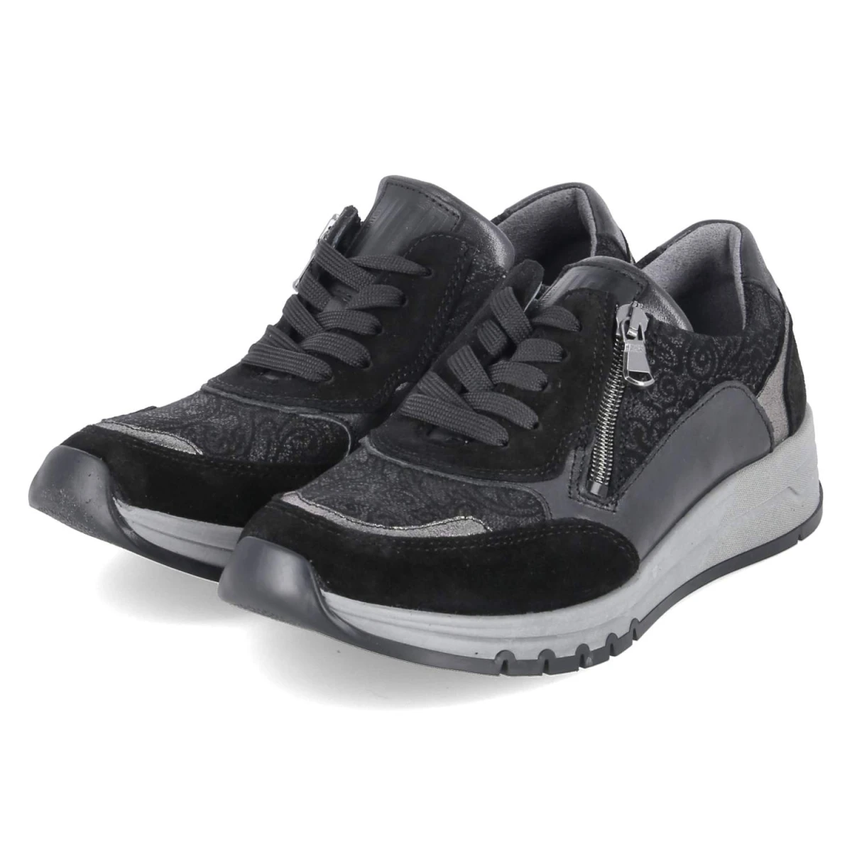 WaldläuferLow Sneaker APRIL - SCHWARZ C.D.F.