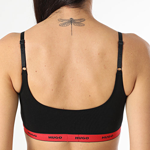 Lot De 2 Brassières Femme 50495872 Rouge Noir
