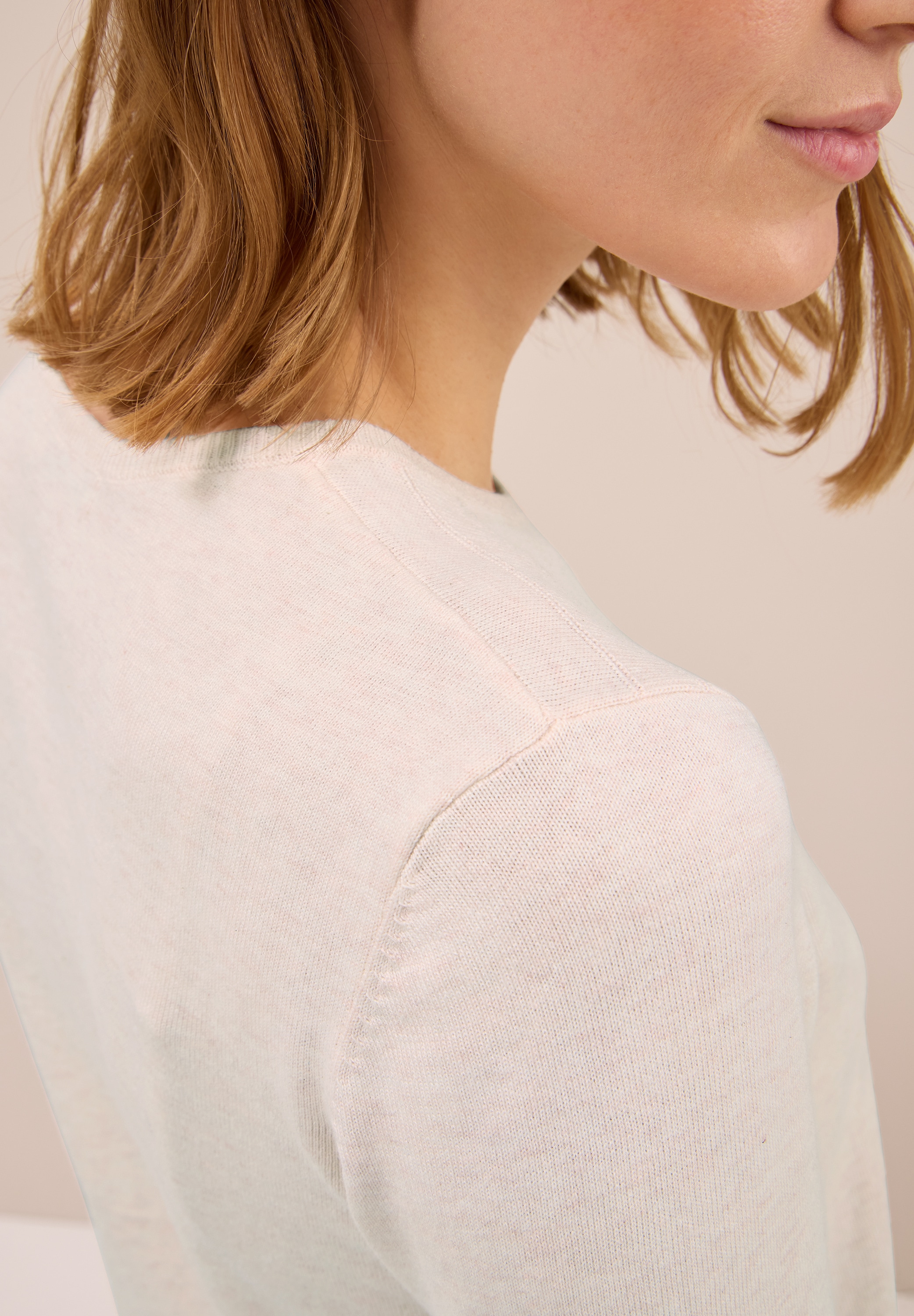 Cecil Strickpullover , mit feinem Detail an der Schulter und Viskose-Anteil
