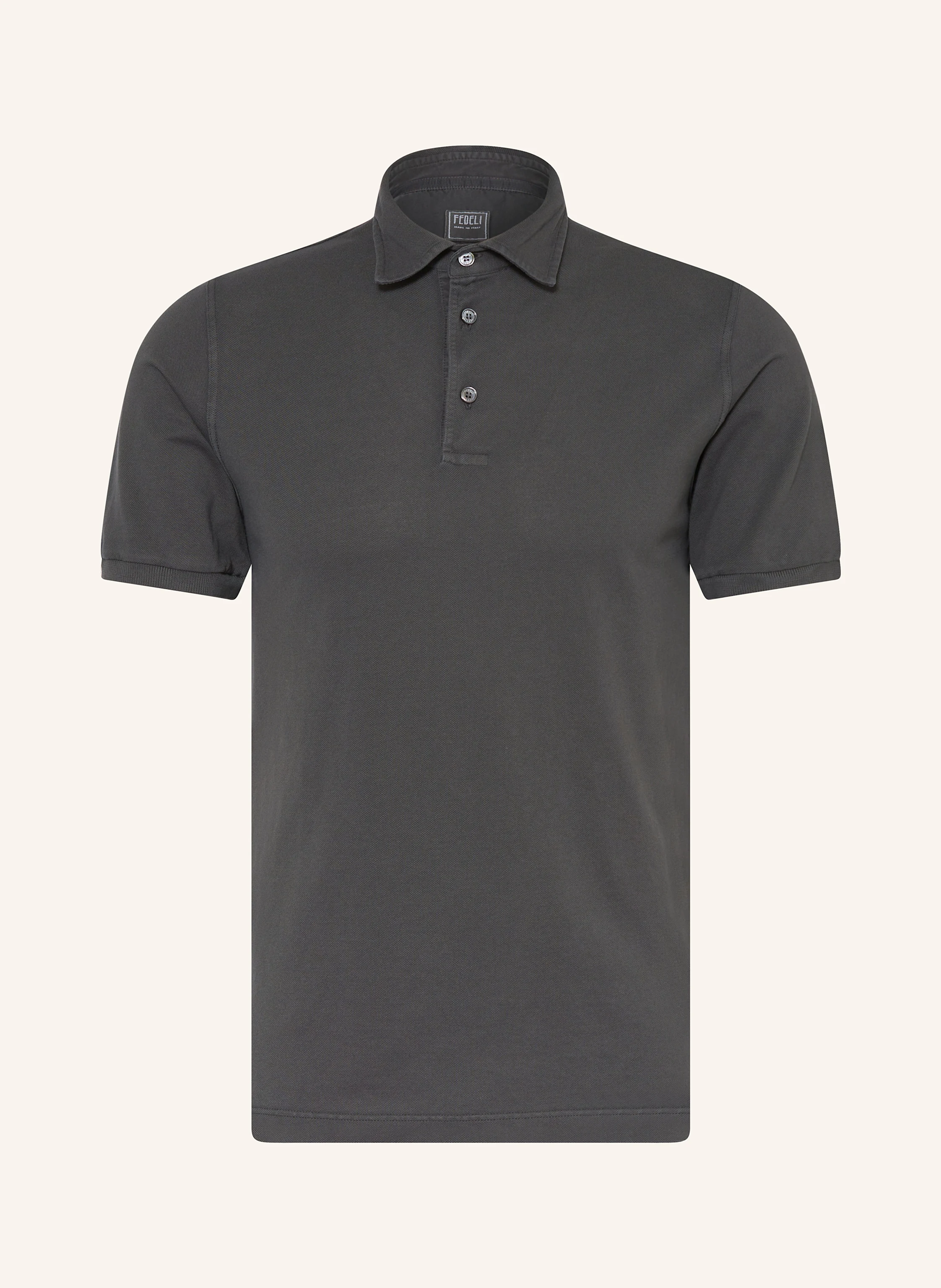 FEDELI Piqué-Poloshirt