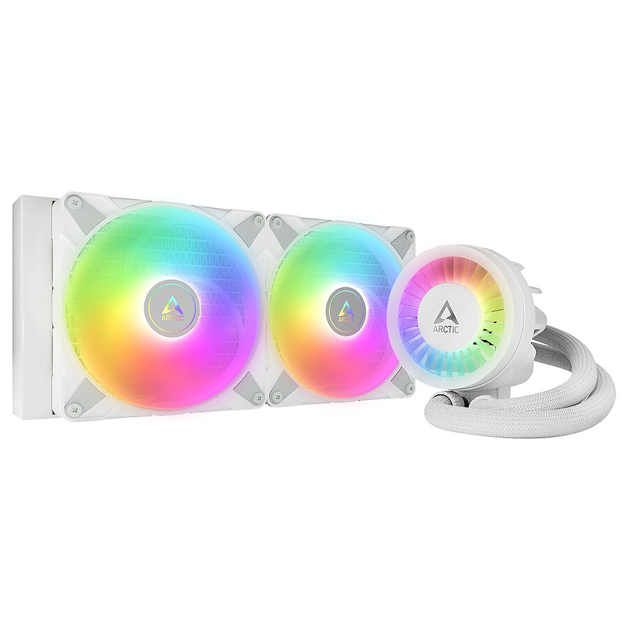 Arctic Liquid Freezer III 280 ARGB - Blanc