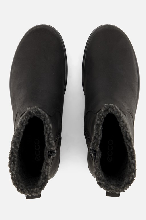 Ecco Soft 7 Tred W Enkellaarsjes zwart Nubuck