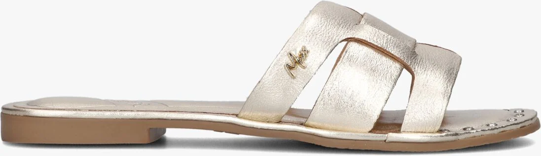 MEXX gouden mexx slippers lisa