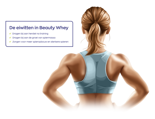 Vitakruid Beauty Whey Protein Met 5 Gr Collageen Solugel® (675 gr)