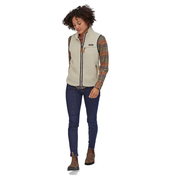 Veste polaire PATAGONIA W'S RETRO PILE VEST PELICAN