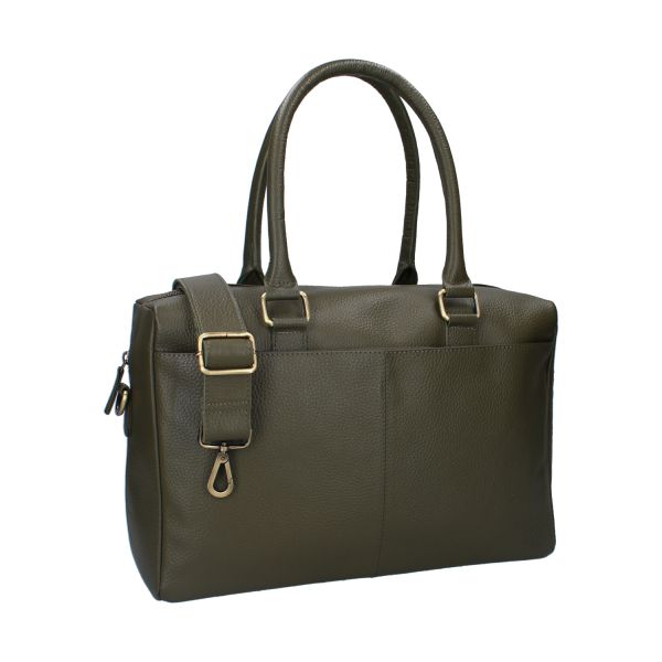 Kidzroom Rome Lovely Leather Luiertas - Green