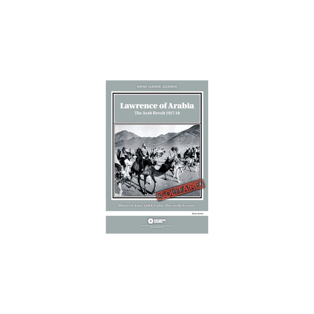 Mini Game Series - Lawrence of Arabia: The Arab Revolt 1917-18