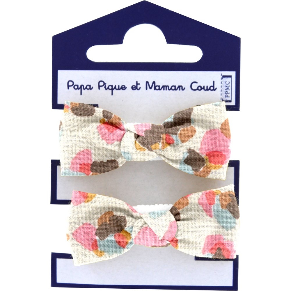 Mousse Petit Noeud Confetti Aqua