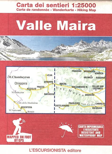 ESCURSIONISTA - 30 VALLE MAIRA 1 25 000