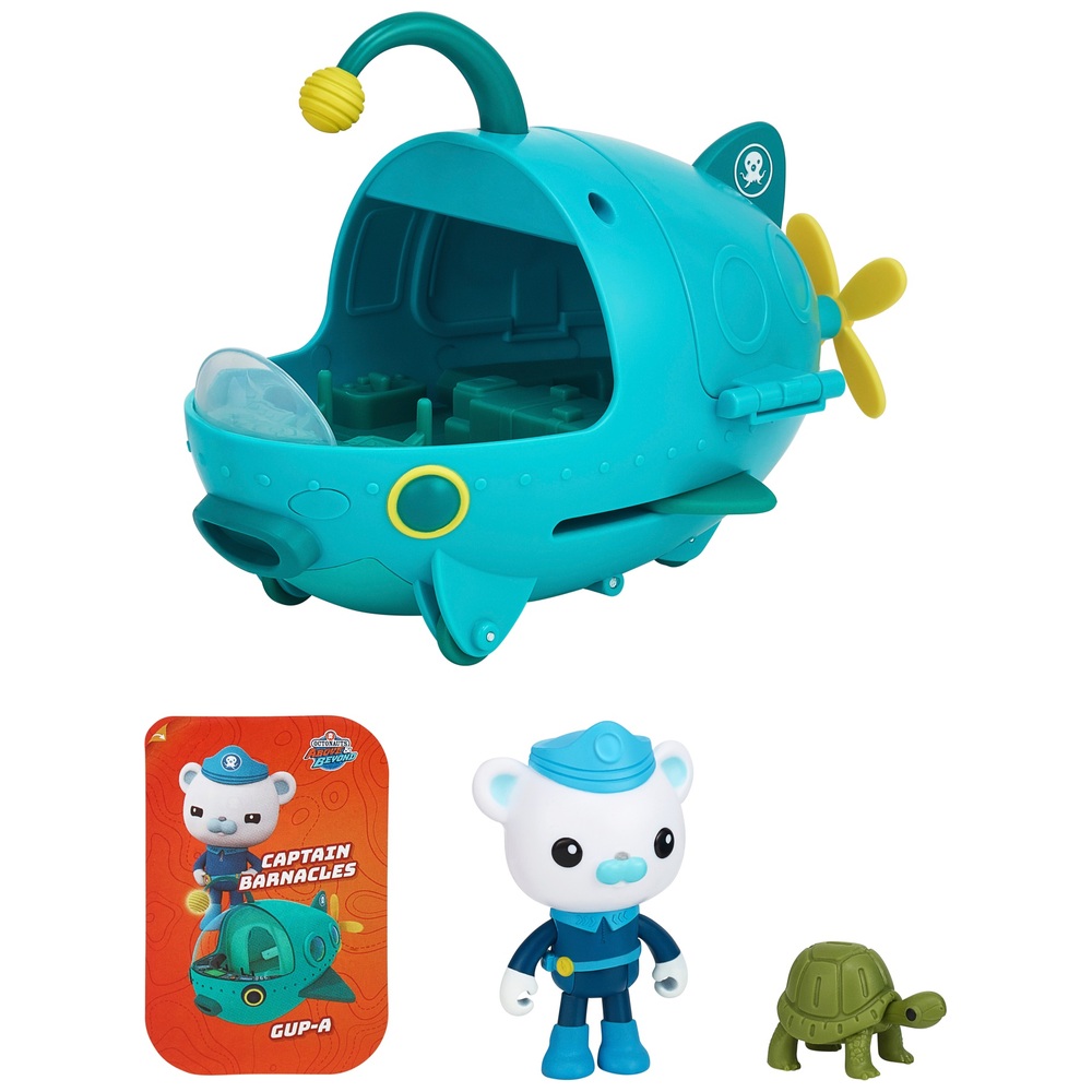 Octonauts Serie 1 Figur & Fahrzeug – Barnacles & Gup A