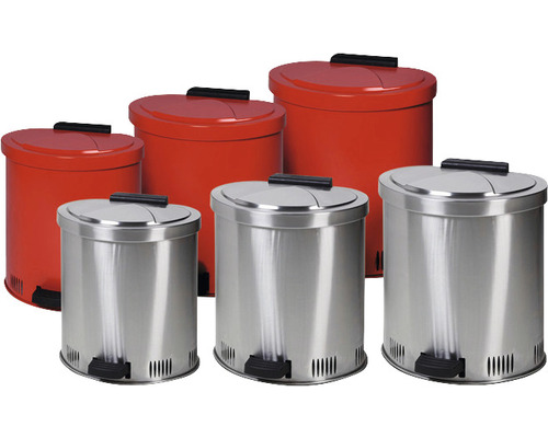 Veiligheidsopvangbak met dekseldemping, staal, 20 l