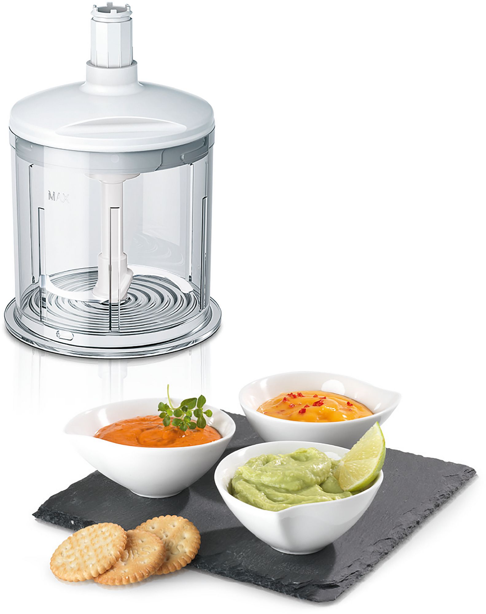 Batedeira Styline 500W Branca/Prateada MFQ4080