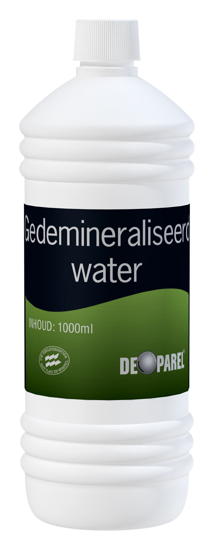 De Parel Gedemineraliseerd water - 1 Liter