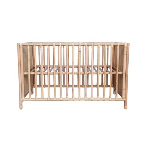 Lit 60x120 cm NEMO Cannes de Rotin Naturel - THEO