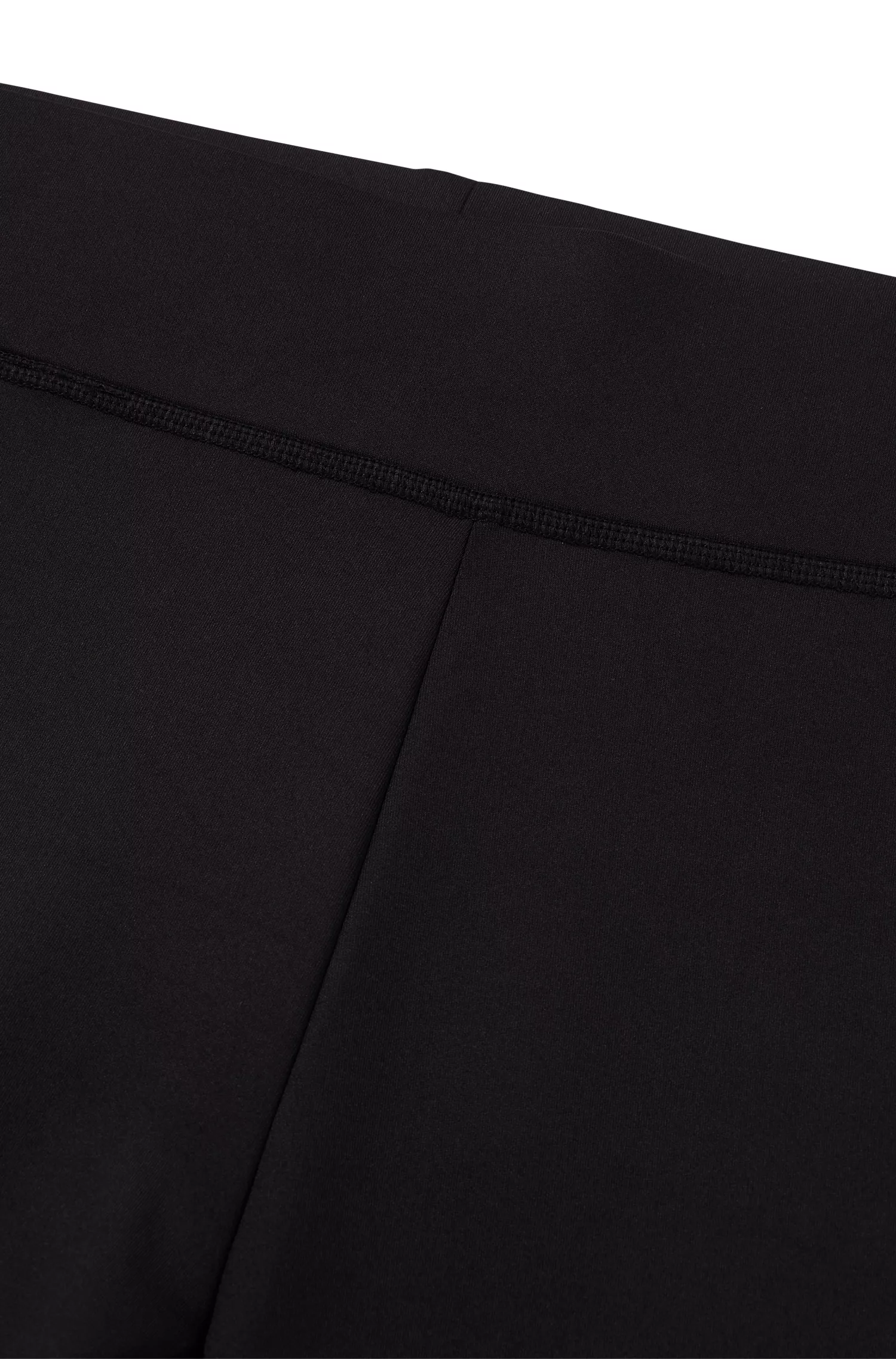 Leggings HUGO vermelhas, justas e super elásticas com detalhes do logotipo.