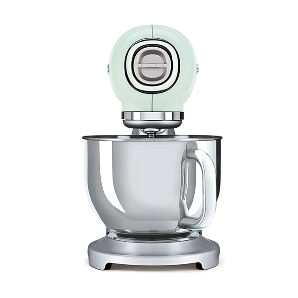 Robot sur socle vert d'eau 800 W SMF02PGEU Smeg