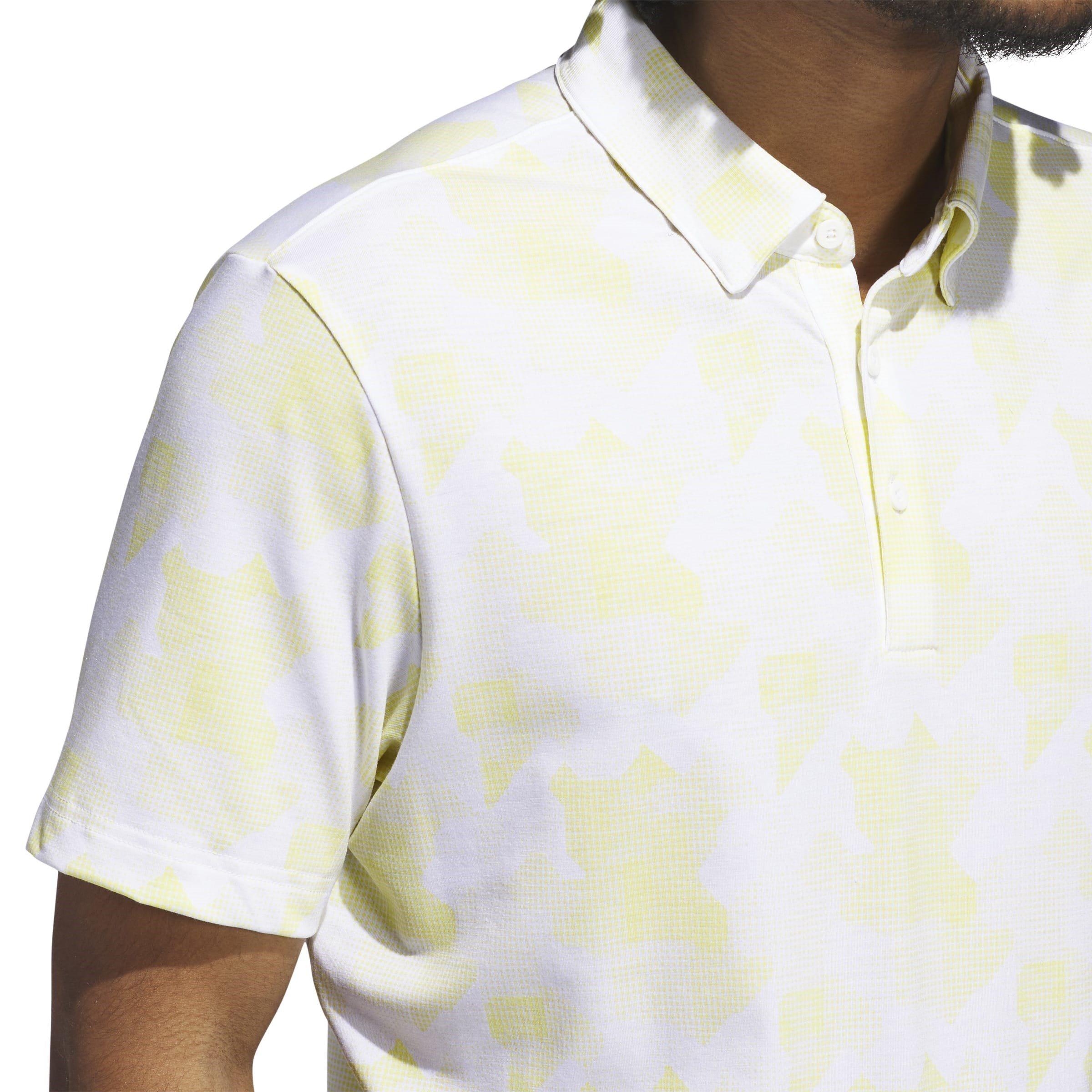adidas All Over Print Golf Polo Shirt Mens
