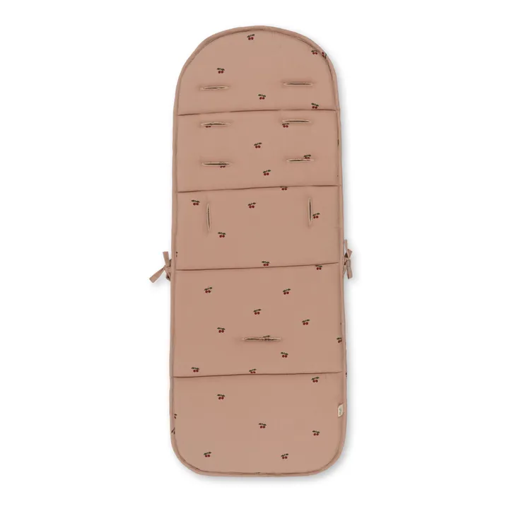 Konges Sløjd Assise pour poussette Cherry en coton bio | Blush