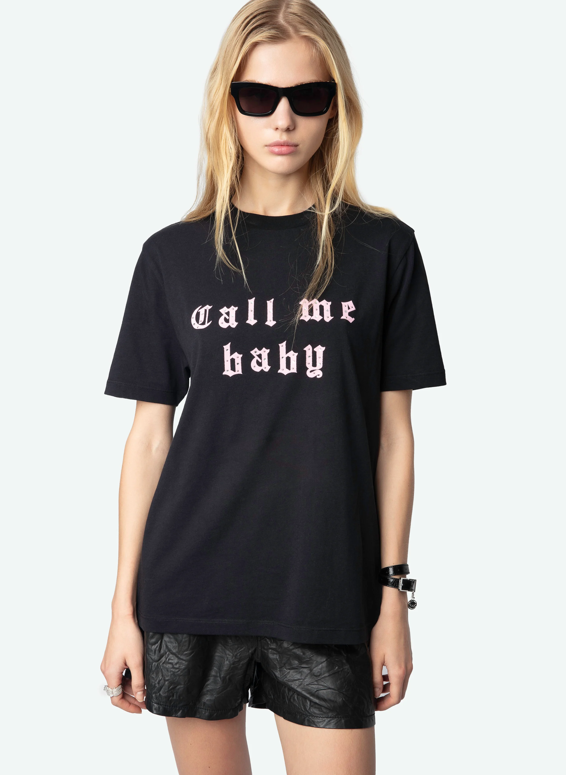 EDWIN - Tee-shirt droit en coton bio sérigraphié | Noir