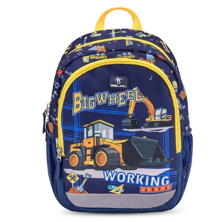 Belmil Kinderrucksack Kiddy Plus Big Wheel