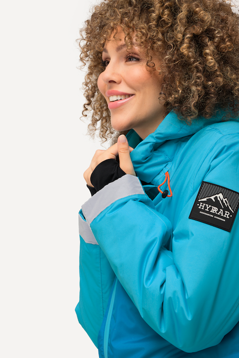 HYPRAR Funktionsjacke, wasserdicht, 2-Wege-Zipper, Schneefang