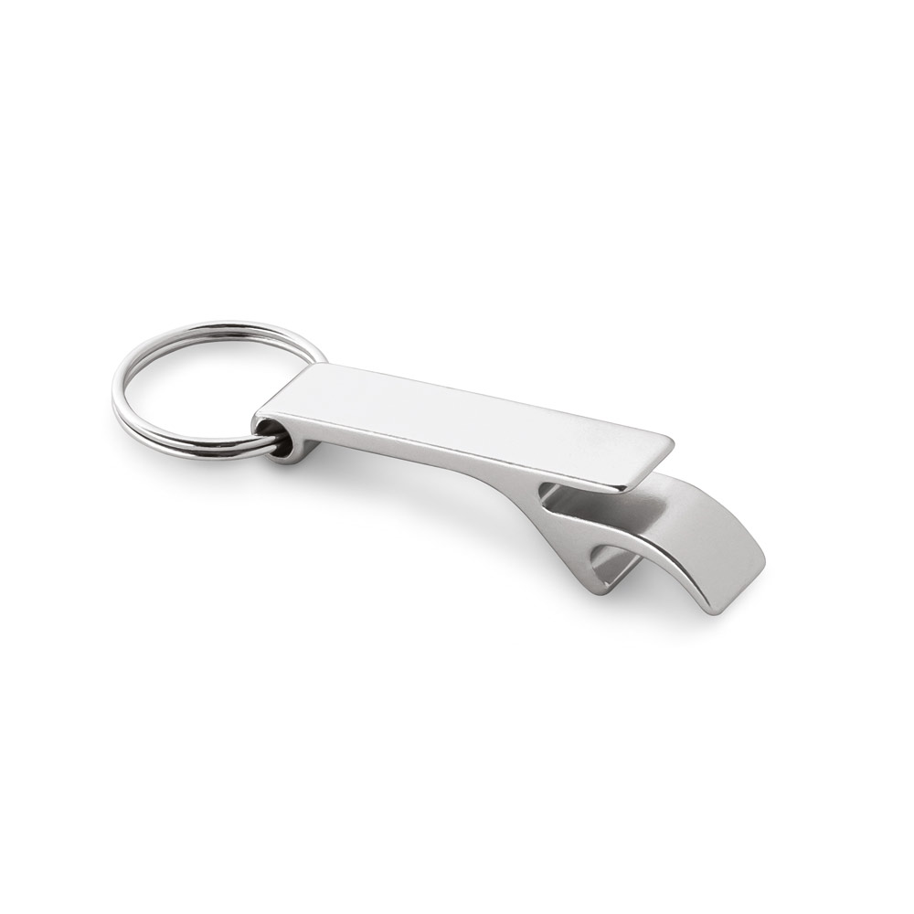 hi!dea 93151 - Porte-clés en aluminium avec ouvre-capsules