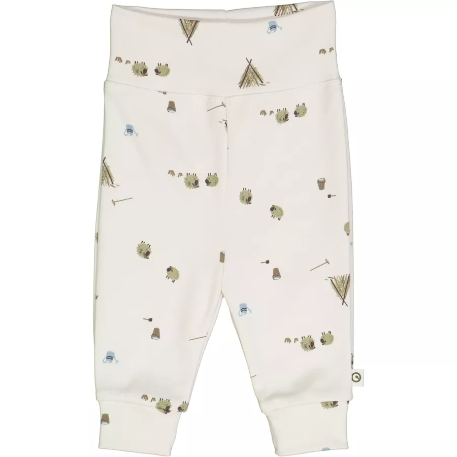 Müsli Babyhose creamgreenblue