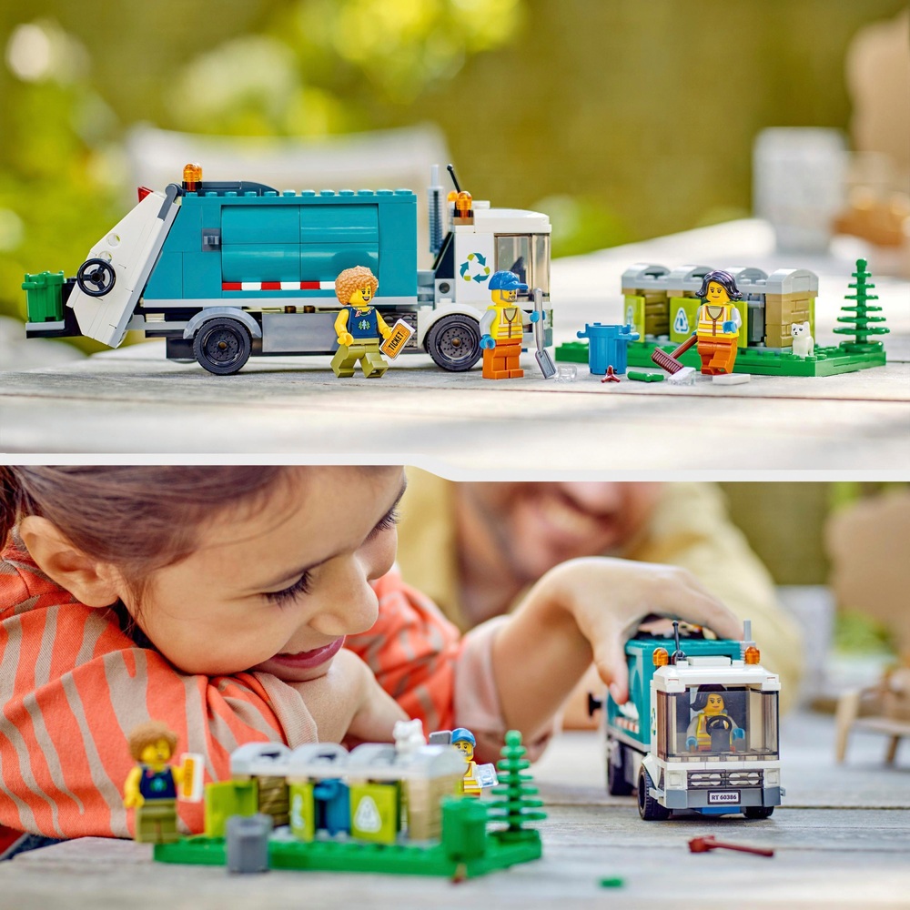 LEGO City 60386 Recycling-LKW
