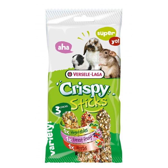 Crispy Sticks Rongeurs Herbivores