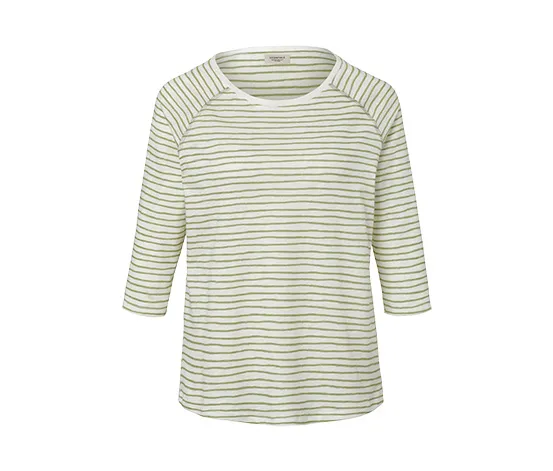 Gestreiftes Shirt mit 3/4-Arm
