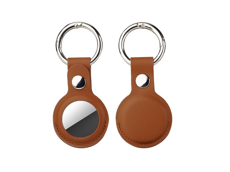 4smarts AirTag Kunstleder Case Set 5 Stück Case-Set mit 5 verschieden Farben für das Apple AirTag