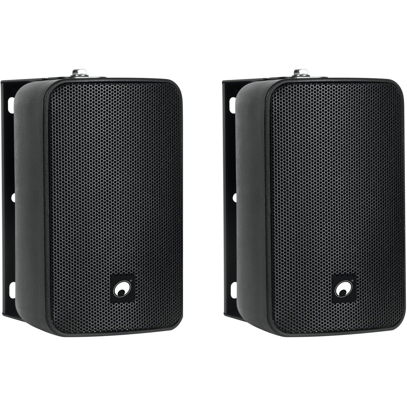 Omnitronic ODP-204 4 inch installatiespeaker set, zwart