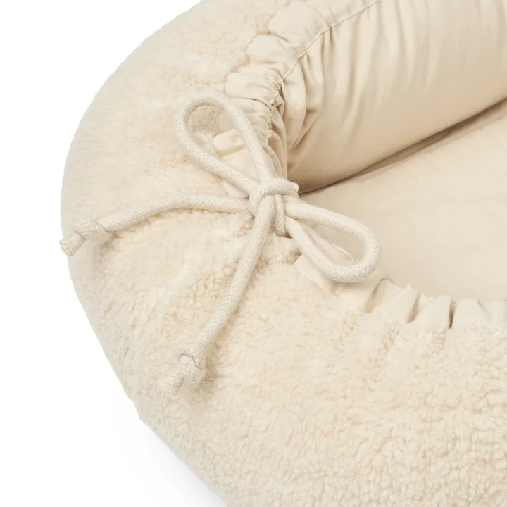 LIEWOOD - Gro Babynest / -trage, Fleece, sandy
