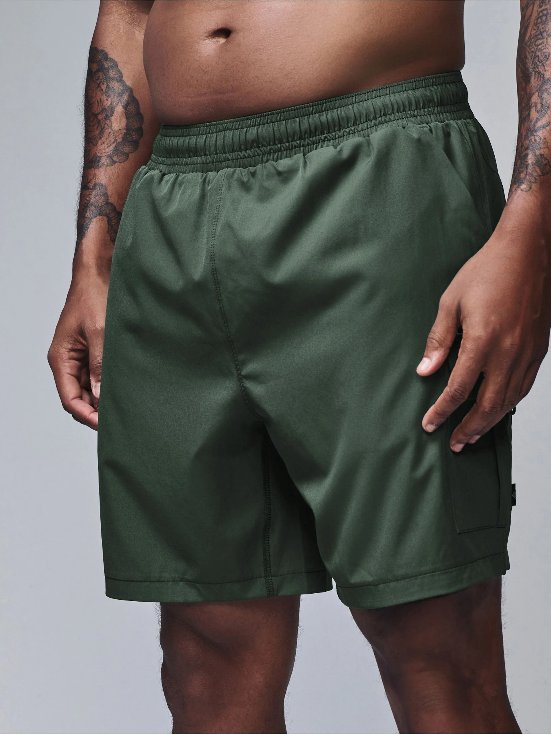 Kakigroen - Active cargo gym trainingshorts