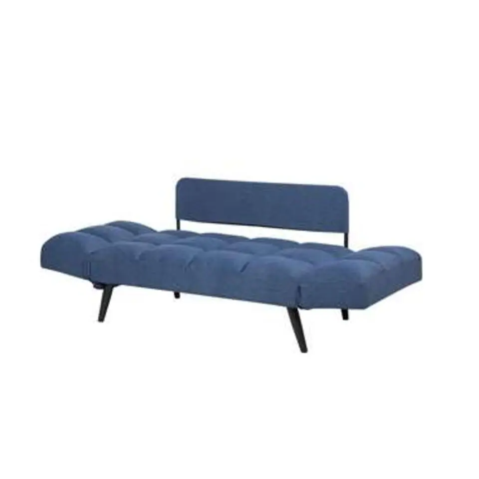 BREKKE - Slaapbank - Blauw - Polyester