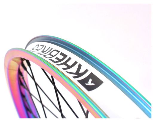 Jeu de Roues BMX 20 Pouces Oil Slick 14mm S/B KHEbikes