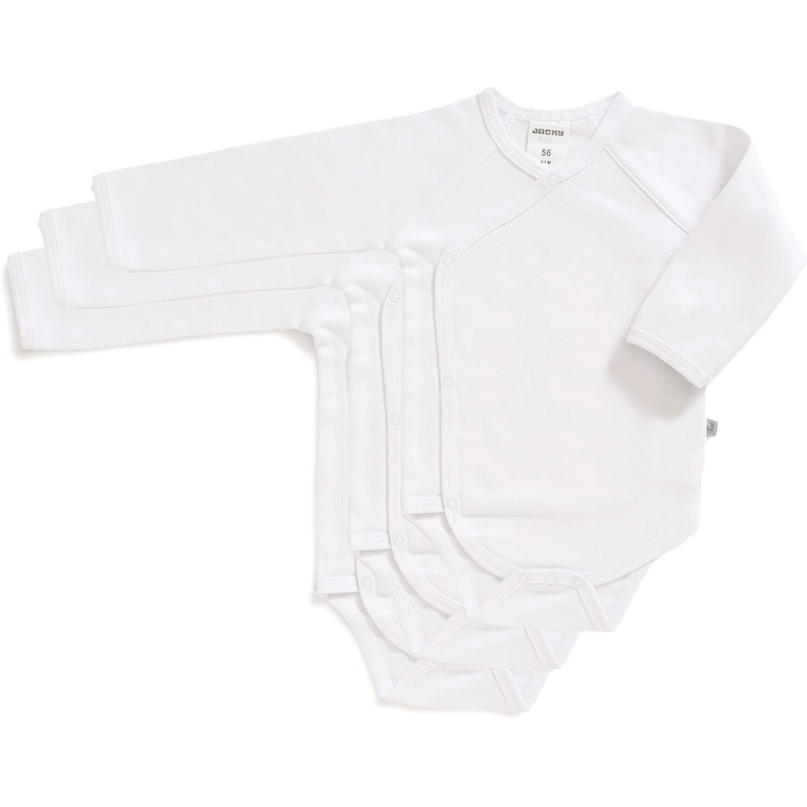 JACKY Wickelbody 3er Pack BASIC weiß
