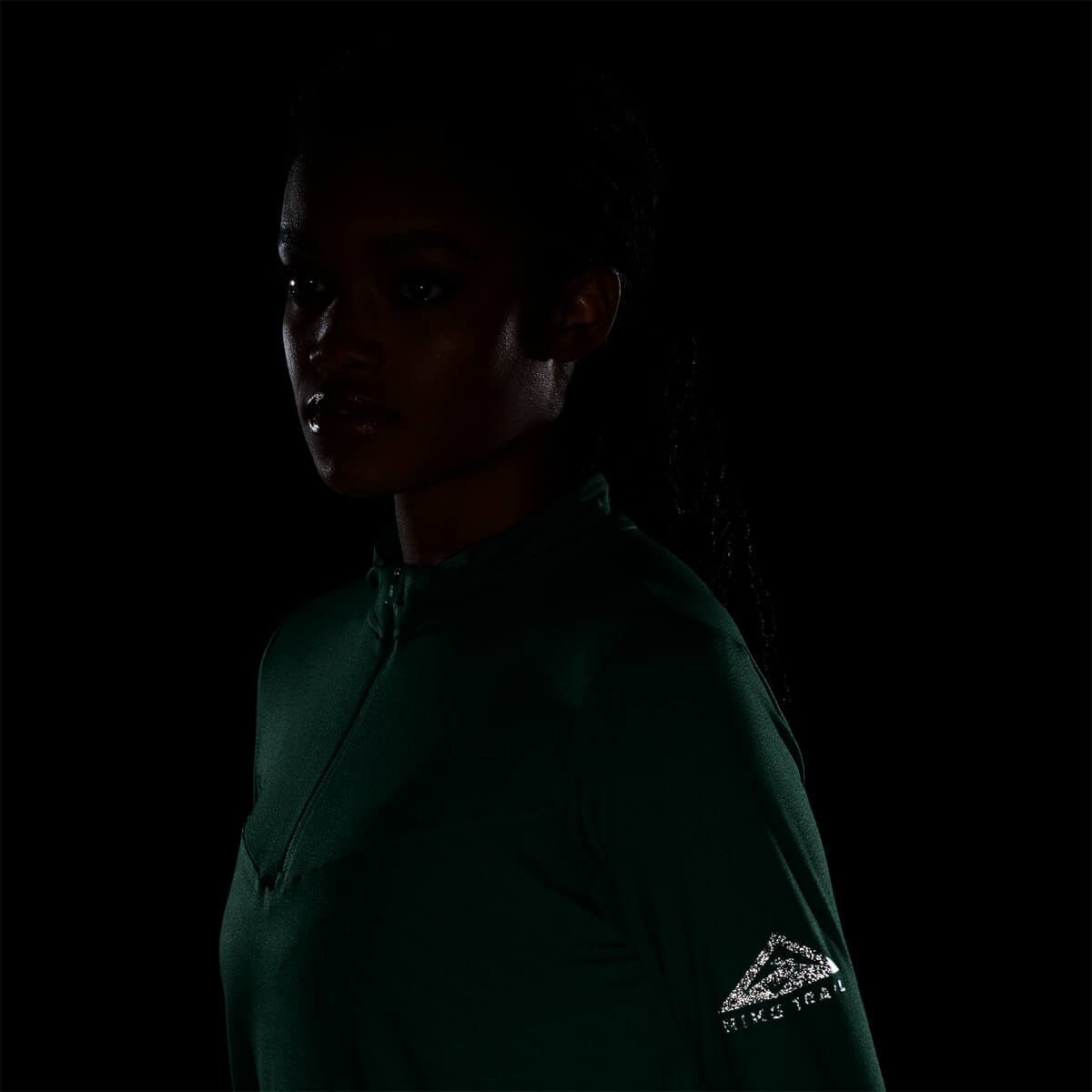 Nike Element Trail Løbetrøje Dame