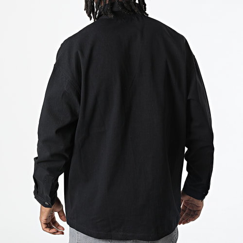 Chemise Manches Longues Jean Noir