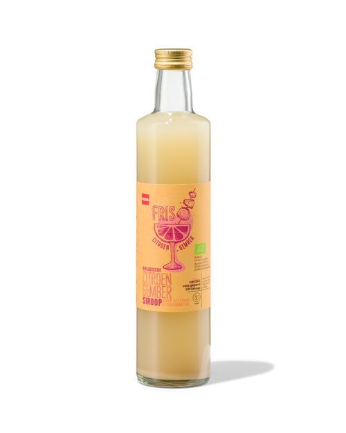 sirop citron gingembre 500ml