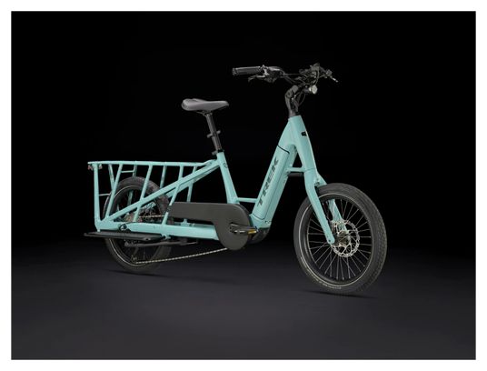 Vélo Cargo Longtail Électrique Trek Fetch  2 Shimano Deore 10V 500Wh 20'' Vert Sauge