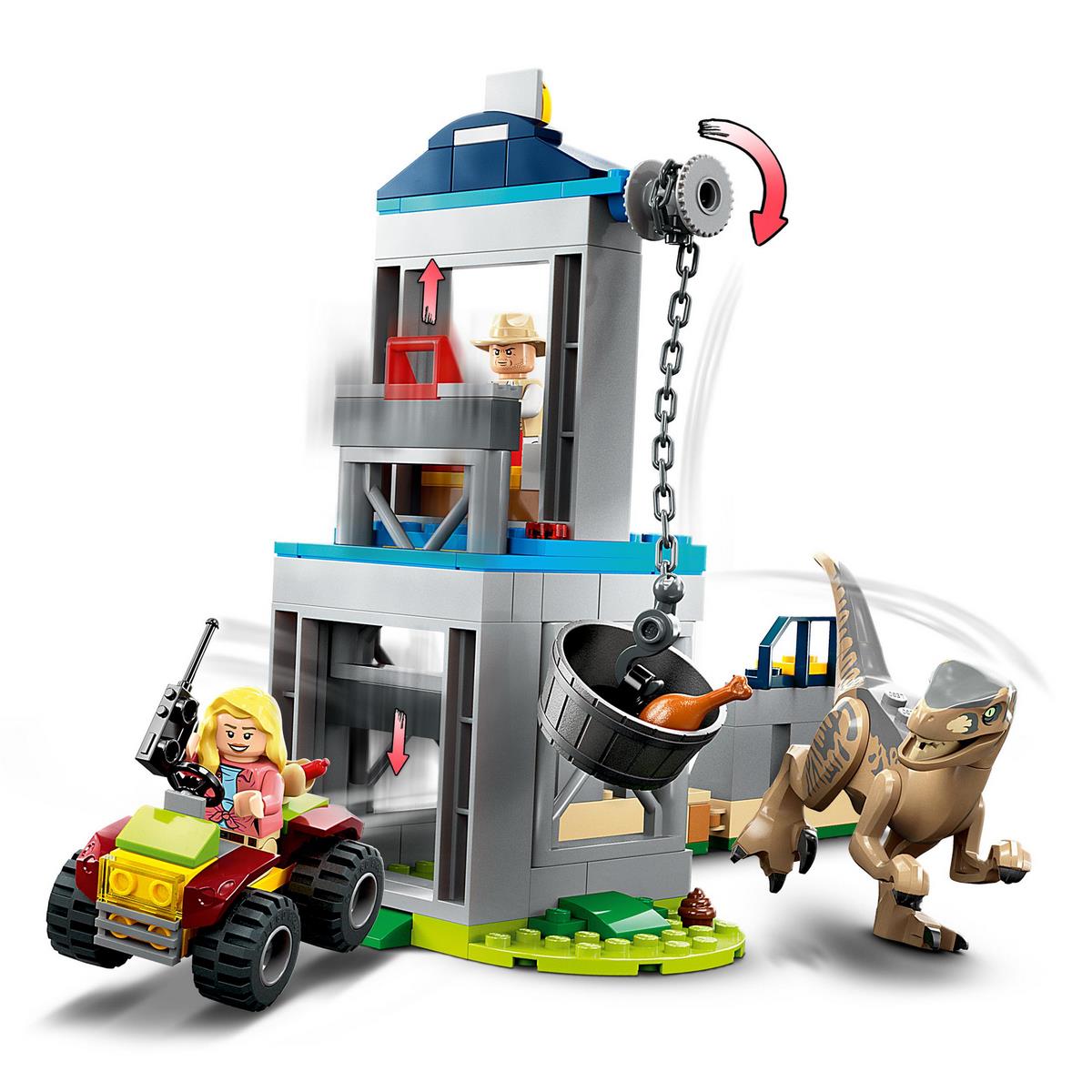 L'évasion du Vélociraptor Lego Jurassic World