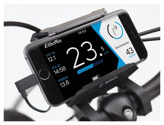 Vélo de Ville Électrique Electra Townie Path Go! 10D Equipped Step-Thru Shimano Deore 10V 500 Wh 27.5'' Blanc Pearl