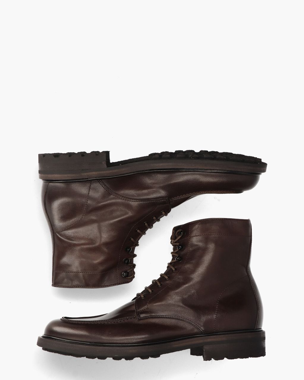 Pantanetti 15802E Donkerbruin Heren Veterboots