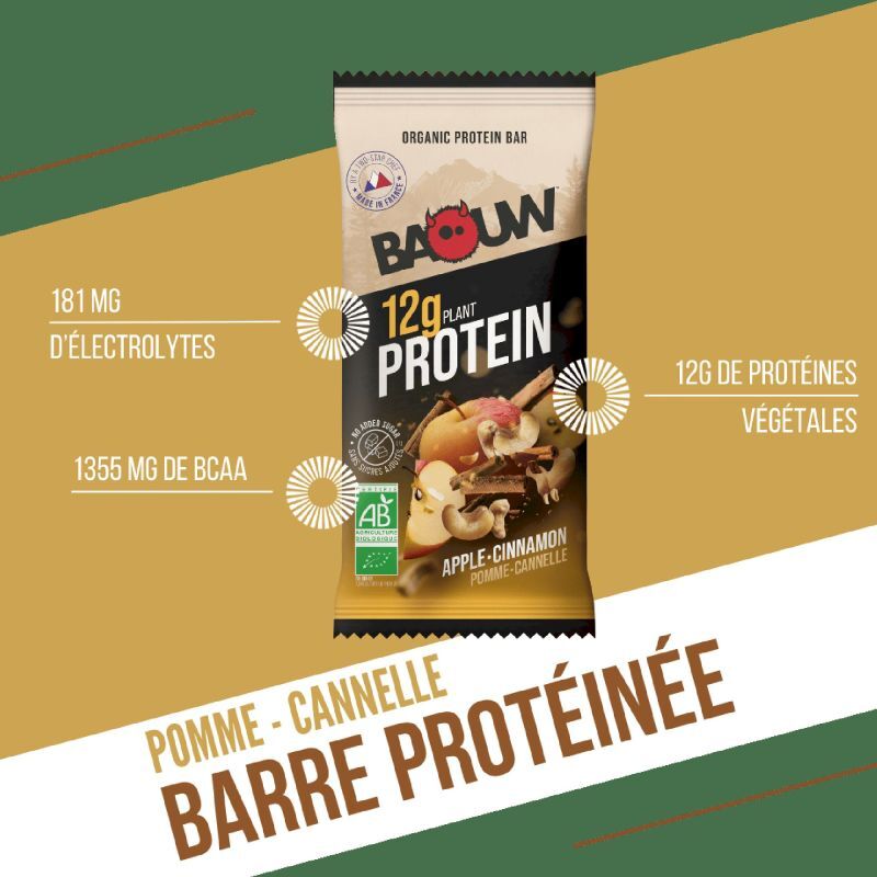 Pommes-Cannelle - Barre énergétique