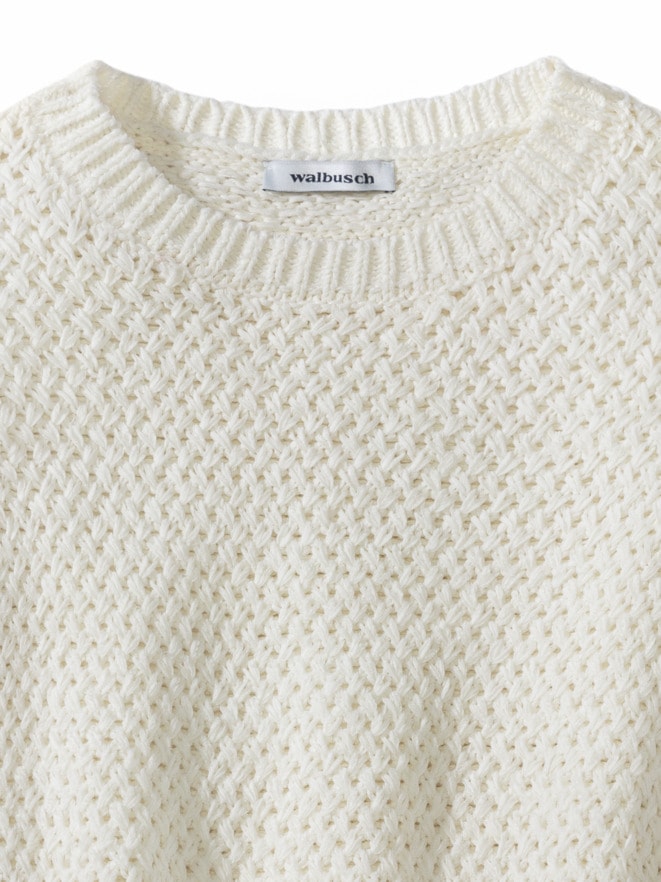 Baumwollbändchen-Pullover Firenze